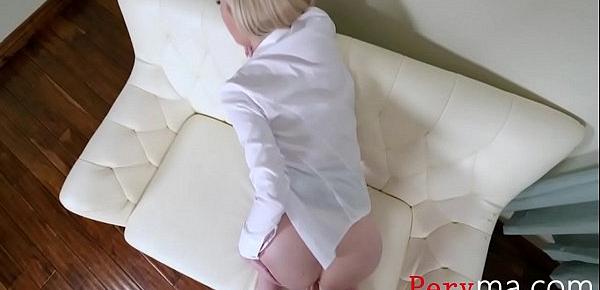  Blonde Busty Working Mom Fucks Son- Katie Monroe